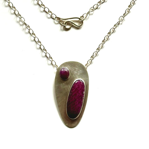 Pink Picassoesque Pendant